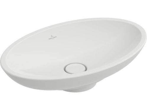 Veiling - Villeroy & Boch opzetwastafel met plug 58,5x38cm L, Doe-het-zelf en Verbouw, Sanitair, Nieuw