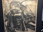 Jan Toorop (1858-1928) - Engel der Eingebung, Antiek en Kunst