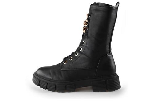 Claudia Ghizzani Veterboots in maat 38 Zwart | 10% extra, Kleding | Dames, Schoenen, Zwart, Gedragen, Overige typen, Verzenden