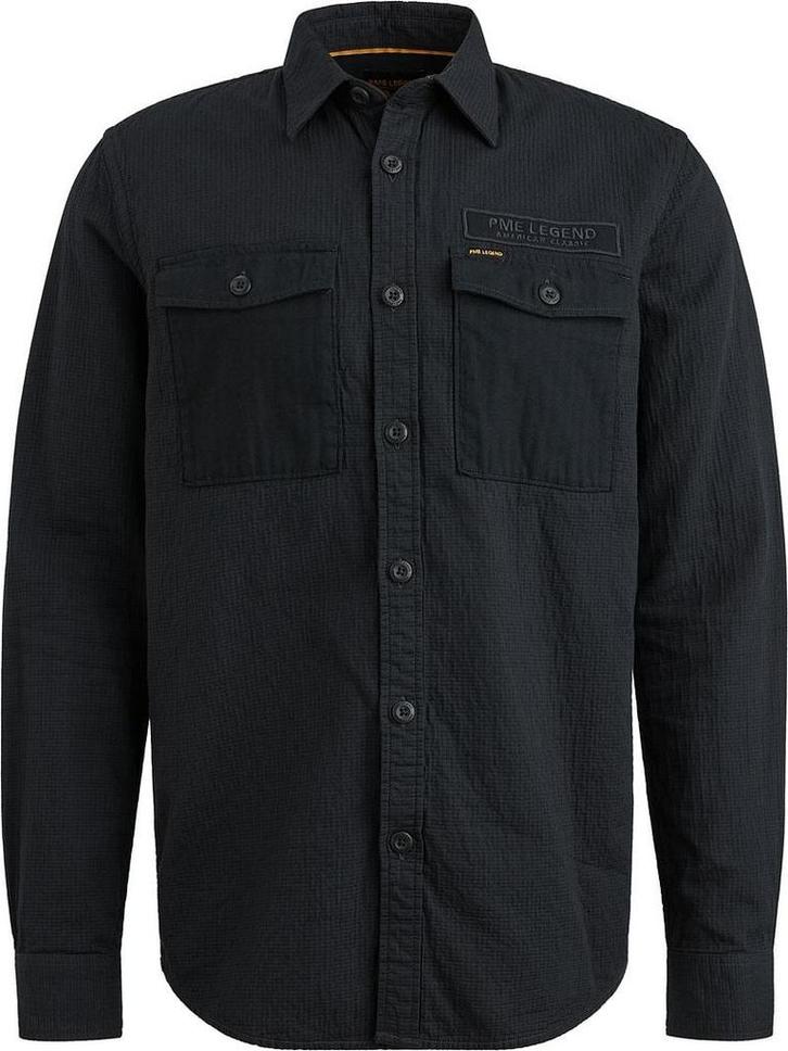 PME Legend Overshirt Quilt Poplin Navy maat M Heren, Kleding | Heren, Overhemden, Blauw, Nieuw, Verzenden