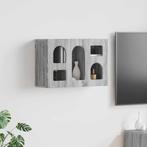 vidaXL Hangkast met plank Grijs Sonoma 60 x 20 x 40 cm, Verzenden, Nieuw