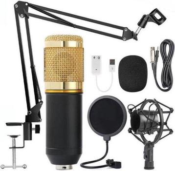 9 in 1 set Bm800 Microfoon Studio Condensator Mikrofon Mic beschikbaar voor biedingen