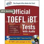 Official TOEFL IBT Tests with Audio 9780071771269, Verzenden, Gelezen, Educational Testing Service