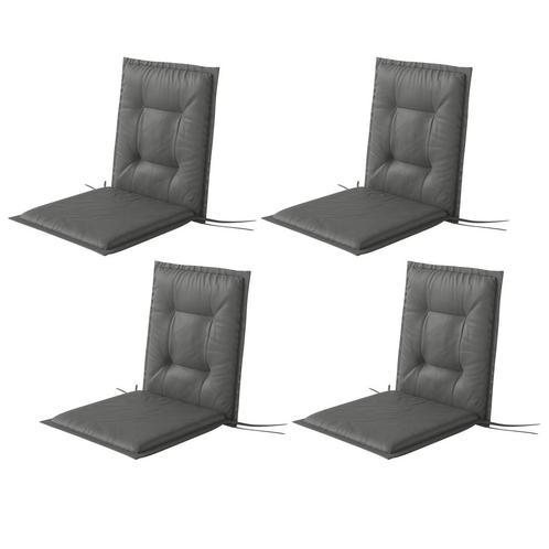 TRUUSK 4-delige Set Zitkussens 108 X 50 X 5 Cm Stoelkussens, Tuin en Terras, Overige Tuin en Terras, Nieuw, Verzenden