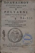 Polyaenus - Polyaeni stratagematum libri octo - 1589