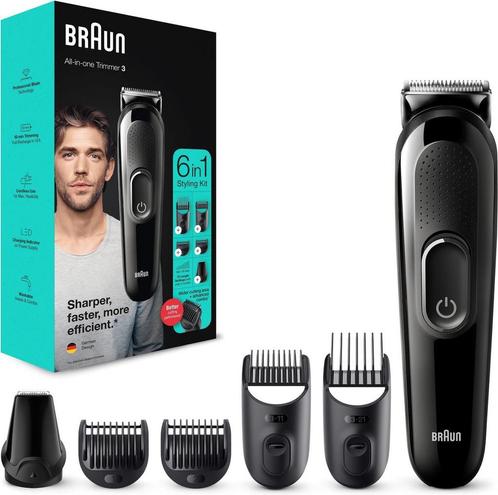 Braun Multigroomer 3 MGK3325 - 6-in-1 Baardtrimmer -, Sieraden, Tassen en Uiterlijk, Uiterlijk | Lichaamsverzorging, Verzenden