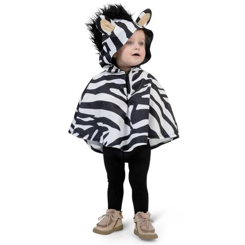 Safari Zebra Poncho Kind, Kleding | Dames, Carnavalskleding en Feestkleding, Nieuw, Ophalen of Verzenden