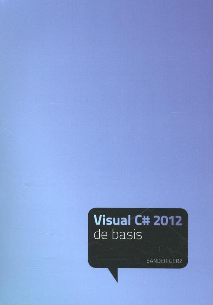 9789043027779 Visual C 2012 Sander Gerz, Boeken, Studieboeken en Cursussen, Nieuw, Verzenden