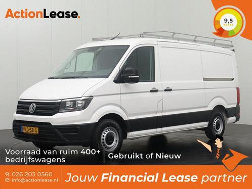 Volkswagen Crafter Bestelbus L3 H2 2021 Diesel, Auto's, Volkswagen, Dealer onderhouden, Te koop, Zwart, Handgeschakeld, Financial lease