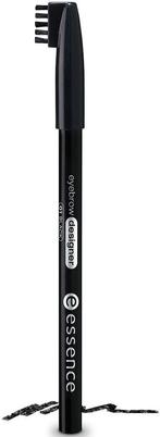 ESSENCE EYEBROW DESIGNER PENCIL 01 BLACK WENKBRAUWPOTLOOD .., Verzenden, Nieuw