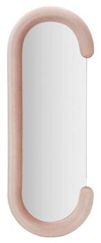 WANDSPIEGEL CHANTAL ROZE FLUWEEL CM 60X7X160, Huis en Inrichting, Woonaccessoires | Spiegels, Ophalen of Verzenden, Nieuw