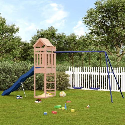 vidaXL Speelhuis massief douglashout, Kinderen en Baby's, Speelgoed | Buiten | Speeltoestellen, Nieuw, Verzenden