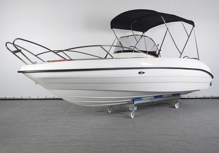 Rajo 560 Sundeck / Sport Consoleboot / Vrije motorkeuze!, Watersport en Boten, Speedboten, Buitenboordmotor, 3 tot 6 meter, Benzine