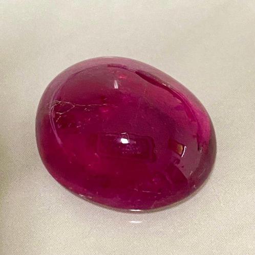 Roze Toermalijn - 22.89 ct - nternational Colored Gemstone, Sieraden, Tassen en Uiterlijk, Edelstenen