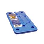 Koelelement - blauw - polyethyleen - 400 gram - L25 x B14 .., Caravans en Kamperen, Kampeeraccessoires, Ophalen of Verzenden, Nieuw
