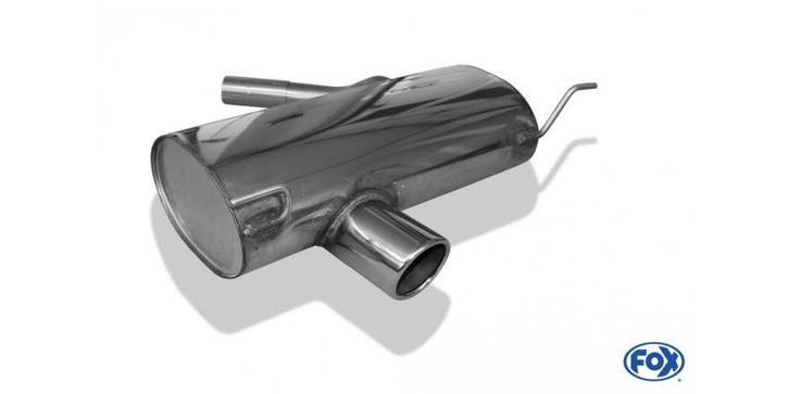 FOX BMW E87 120i einddemper - 1x90 type 16, Auto-onderdelen, Uitlaatsystemen, Nieuw, Verzenden