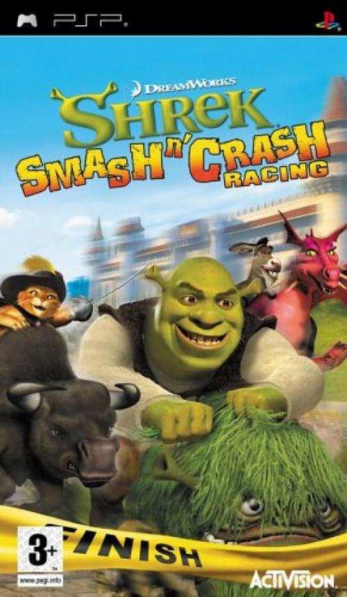 Shrek Smash n Crash Racing (Sony PSP), Spelcomputers en Games, Games | Sony PlayStation Portable, Gebruikt, Verzenden