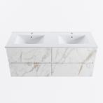 MONDIAZ VICA 120cm badmeubel onderkast Carrara 4 lades., Ophalen of Verzenden, Nieuw, Bad