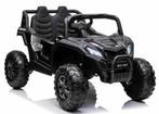 Kinderauto, DUNE BUGGY zwart, 4WD, leder, RC, NIEUW!!, Kinderen en Baby's, Speelgoed | Buiten | Accuvoertuigen, Ophalen of Verzenden