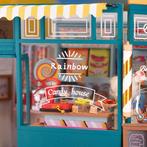 Robotime Rainbow Candy House DIY Miniatuur Knutselen, Hobby en Vrije tijd, Modelbouw | Overige, Verzenden, Nieuw