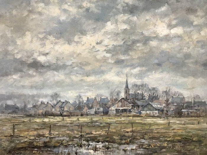 Jos Leurs (1947) - Hulsel bij Eindhoven, Antiek en Kunst, Kunst | Schilderijen | Klassiek