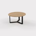 Eettafel Tripod Ronde Eikenhout stalen tripod onderstel