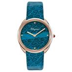 Horloge Dames Salvatore Ferragamo CUIR (Ø 34 mm), Verzenden, Nieuw