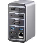 Renkforce - USB-C laptopdockingstation - universeel -, Telecommunicatie, Mobiele telefoons | Telefoon-opladers, Verzenden, Nieuw