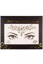 PXP Gezicht Sticker Face Jewels Model T, Hobby en Vrije tijd, Verzenden, Nieuw