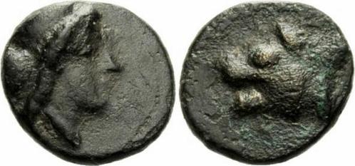 Argos Argolis Bronze 400-375 Hera Stephane Wolf Peloponne..., Postzegels en Munten, Munten | Europa | Niet-Euromunten, Verzenden