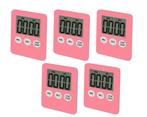 Set van 5 digitale timers, alarmklokken, roze, Doe-het-zelf en Verbouw, Gereedschap | Handgereedschap, Ophalen of Verzenden, Nieuw