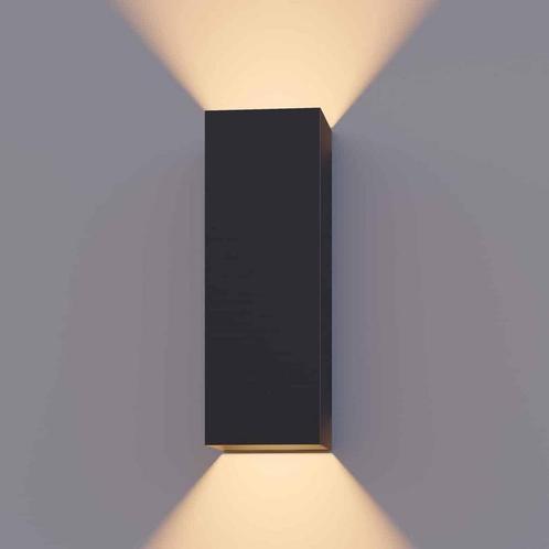Calex LED Wandlamp Milan rechthoek LED Up &amp; Down, Huis en Inrichting, Lampen | Wandlampen, Nieuw, Ophalen of Verzenden