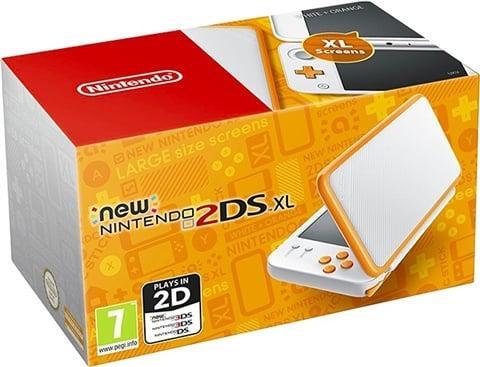 New Nintendo 2DS XL Wit/Oranje in Doos (Nette Staat & Kra..., Spelcomputers en Games, Spelcomputers | Nintendo 2DS en 3DS, Zo goed als nieuw