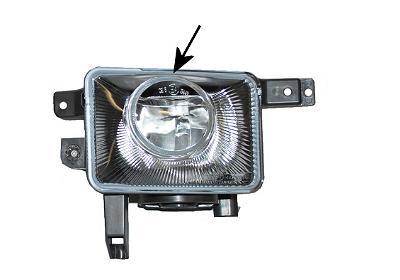 Opel Corsa C 2000-2003 Mistlamp Links (Mistlampen), Auto-onderdelen, Verlichting, Nieuw, Verzenden