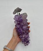 sculptuur, Monumental Bunch of Grapes in Natural Amethyst, Antiek en Kunst