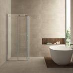 BWS Douchecabine Hoekinstap met 2 Schuifdeuren 90x90x200 cm, Ophalen of Verzenden, Nieuw, Chroom, Douche