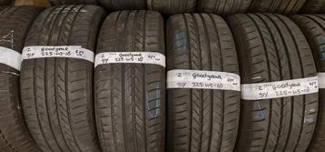 4x 225-45-18 Goodyear RFT Zomer 6.5+6.7mm €50 PST 225 45 18 beschikbaar voor biedingen