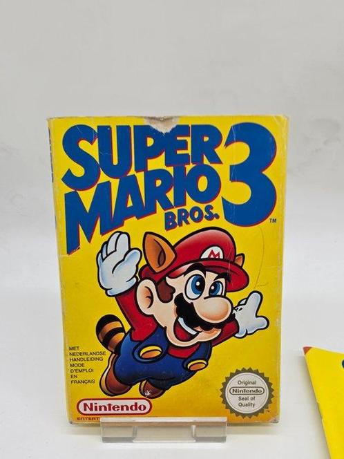 Nintendo - Nes - Super Mario Bros. 3 (FRA) - Pal B -, Spelcomputers en Games, Spelcomputers | Overige Accessoires