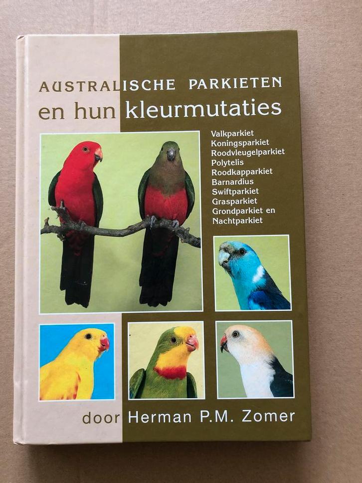 Australische Parkieten en hun Kleurmutaties - IN NIEUWSTAAT, Boeken, Dieren en Huisdieren, Zo goed als nieuw, Vogels, Ophalen of Verzenden