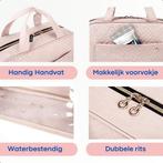 Kioto Toilettas met Haak - Dames en Heren - Make Up Tasje -, Sieraden, Tassen en Uiterlijk, Toilettassen, Ophalen of Verzenden