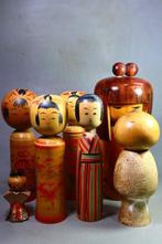 Hout - Grote Sosaku Kokeshi Pop  Masao Watanabe TANAKA, Antiek en Kunst