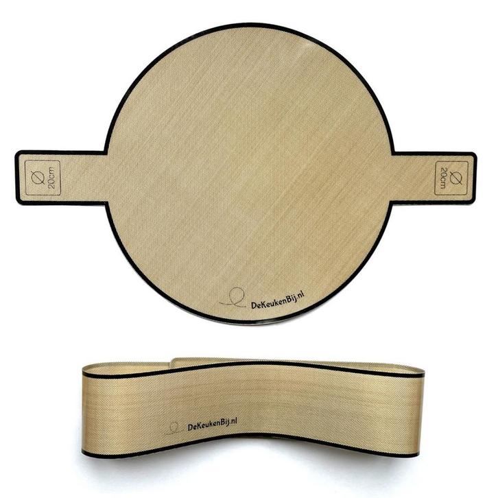 De KeukenBij Herbruikbaar Bakpapier Rond Siliconen Ø20cm, Hobby en Vrije tijd, Taarten en Cupcakes maken, Nieuw, Verzenden