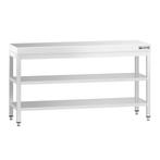 GGM Gastro | RVS werktafel PREMIUM - 1600x600mm - met |, Zakelijke goederen, Verzenden, Nieuw in verpakking, Meubilair
