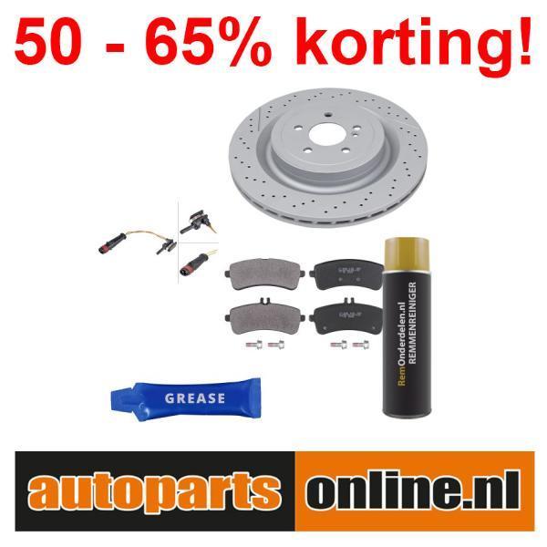 Remschijven + Remblokken Mercedes-benz Amg achterzijde, Auto-onderdelen, Besturing, Nieuw, Verzenden