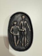 Asbak - Gietijzer - Mann und Frau, Antiek en Kunst, Curiosa en Brocante