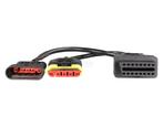 OBDSTAR Vespa 5+5 Pins OBD - 16 Pins OBD2 Verloopkabel Motor, Verzenden, Nieuw