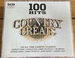 Various - 100 Hits - Country Greats, Ophalen of Verzenden, Gebruikt