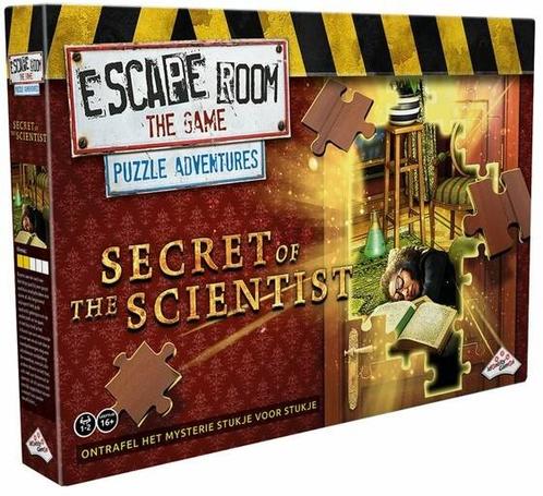 Escape Room Puzzle Adventures - Secret of the Scientist |, Hobby en Vrije tijd, Gezelschapsspellen | Bordspellen, Nieuw, Verzenden