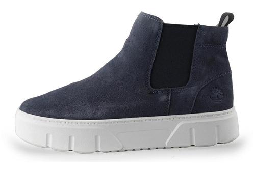 Timberland Chelsea boots in maat 38½ Blauw | 10% extra, Kleding | Dames, Schoenen, Blauw, Zo goed als nieuw, Overige typen, Verzenden