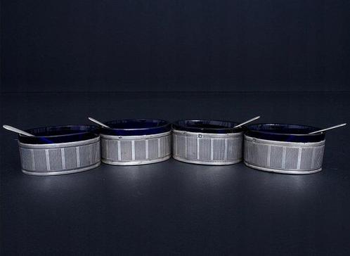 Zoutvat (9) - Antieke Franse Bardies-Faure & Cie Sterling, Antiek en Kunst, Antiek | Goud en Zilver